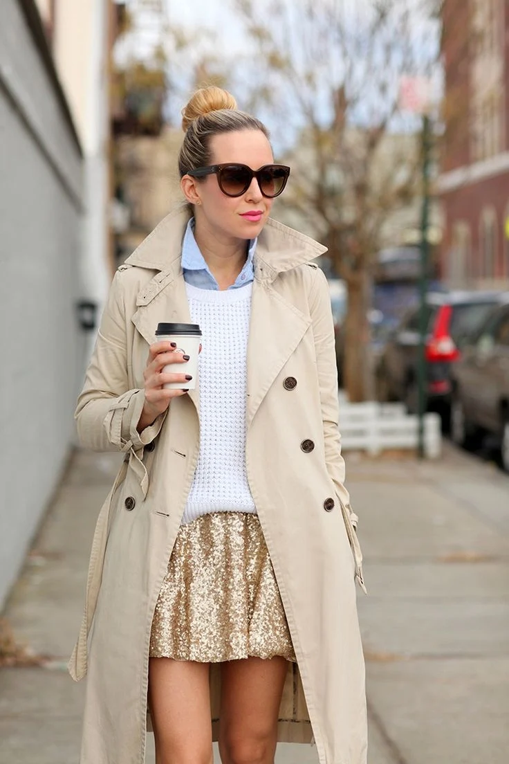 Тренч Street Style