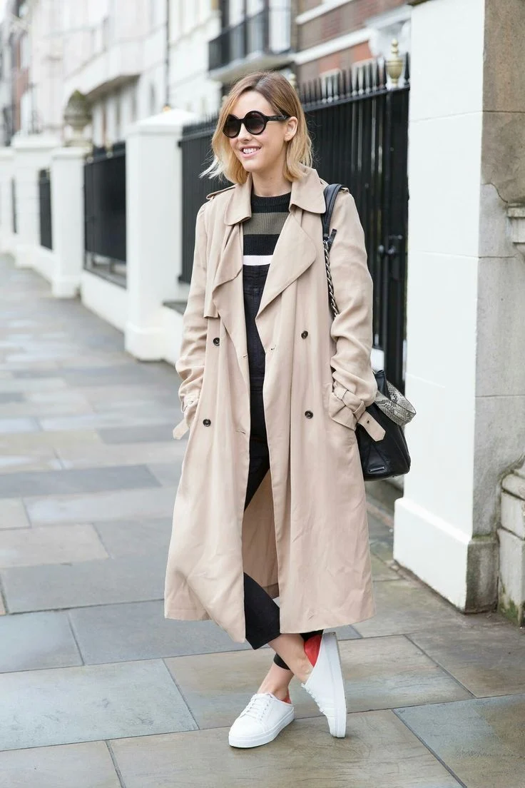 Тренч Street Style
