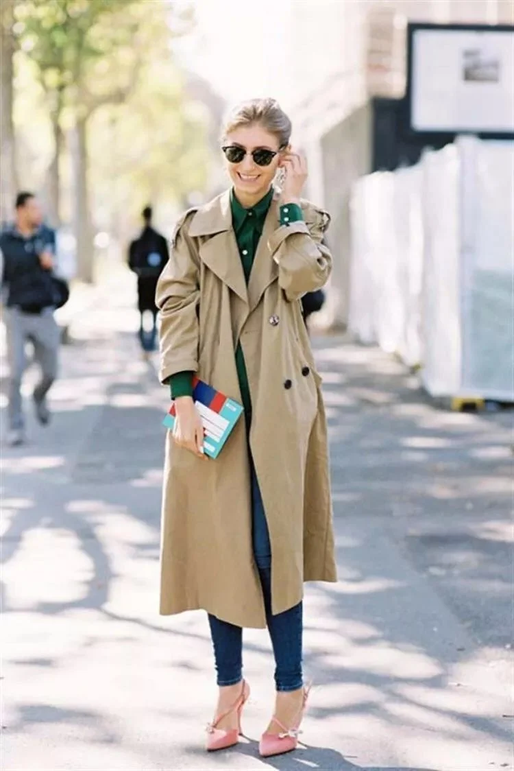 Тренч Street Style