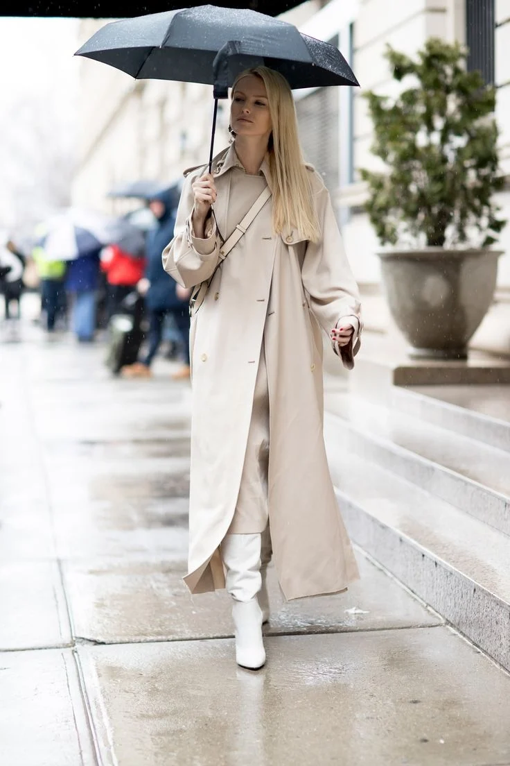 Тренч Street Style