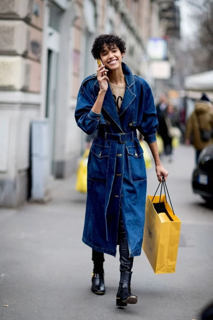 Тренч Street Style