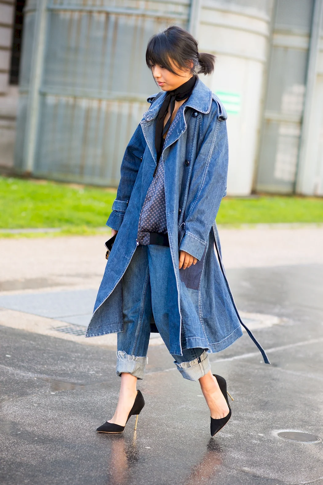 Тренч Street Style