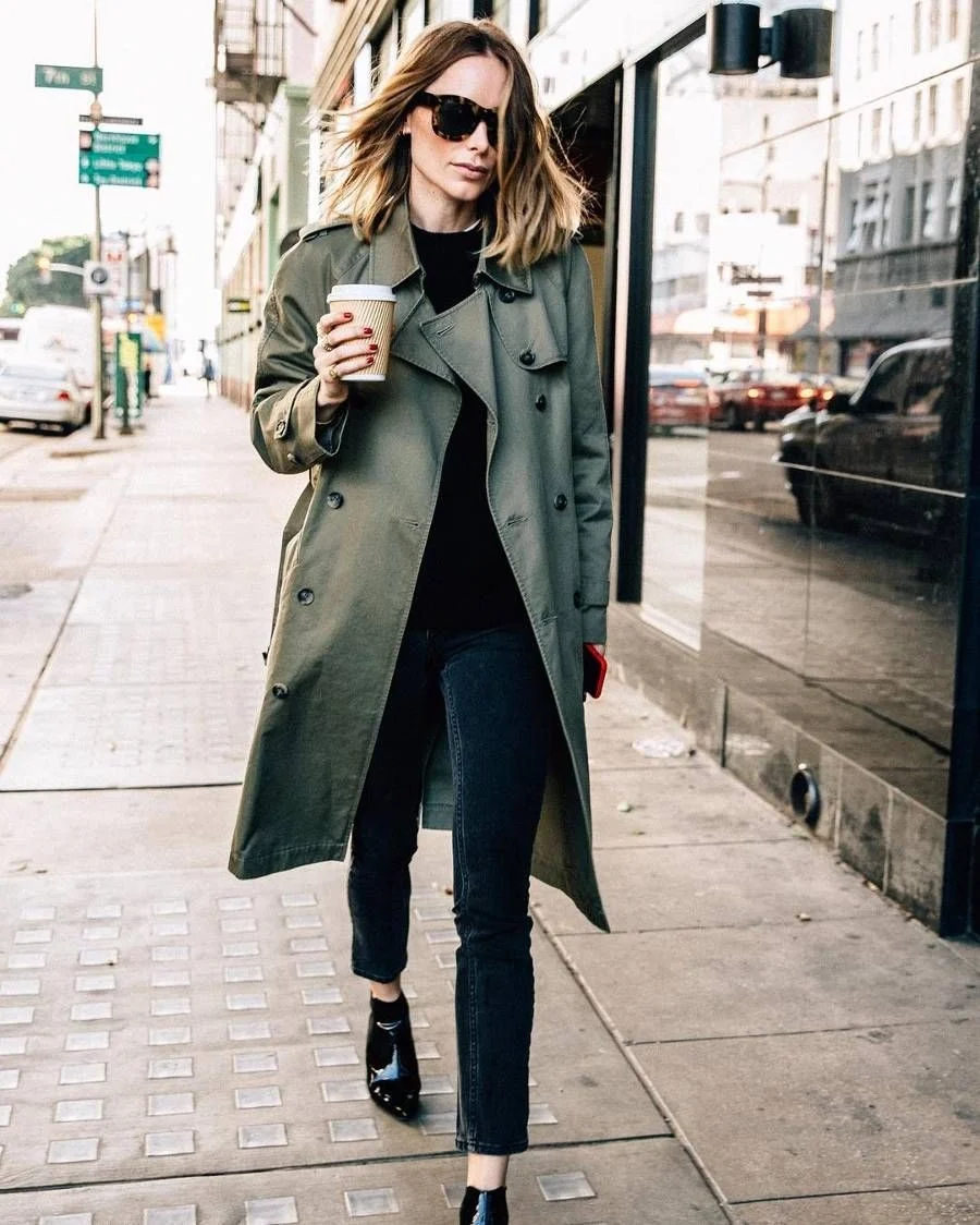 Тренч Street Style