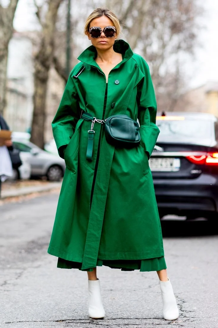 Тренч Street Style