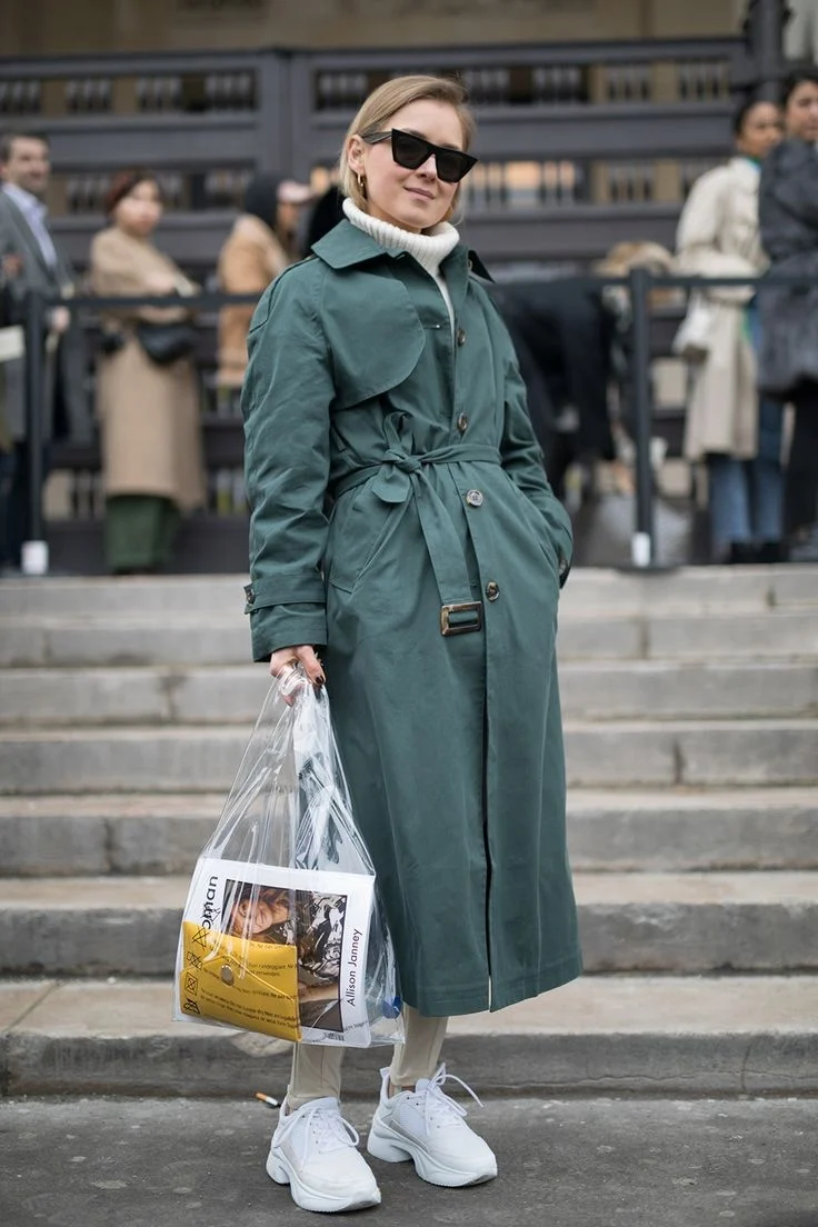 Тренч Street Style
