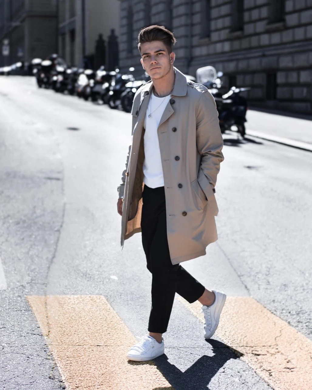 Тренч Street Style man 2020