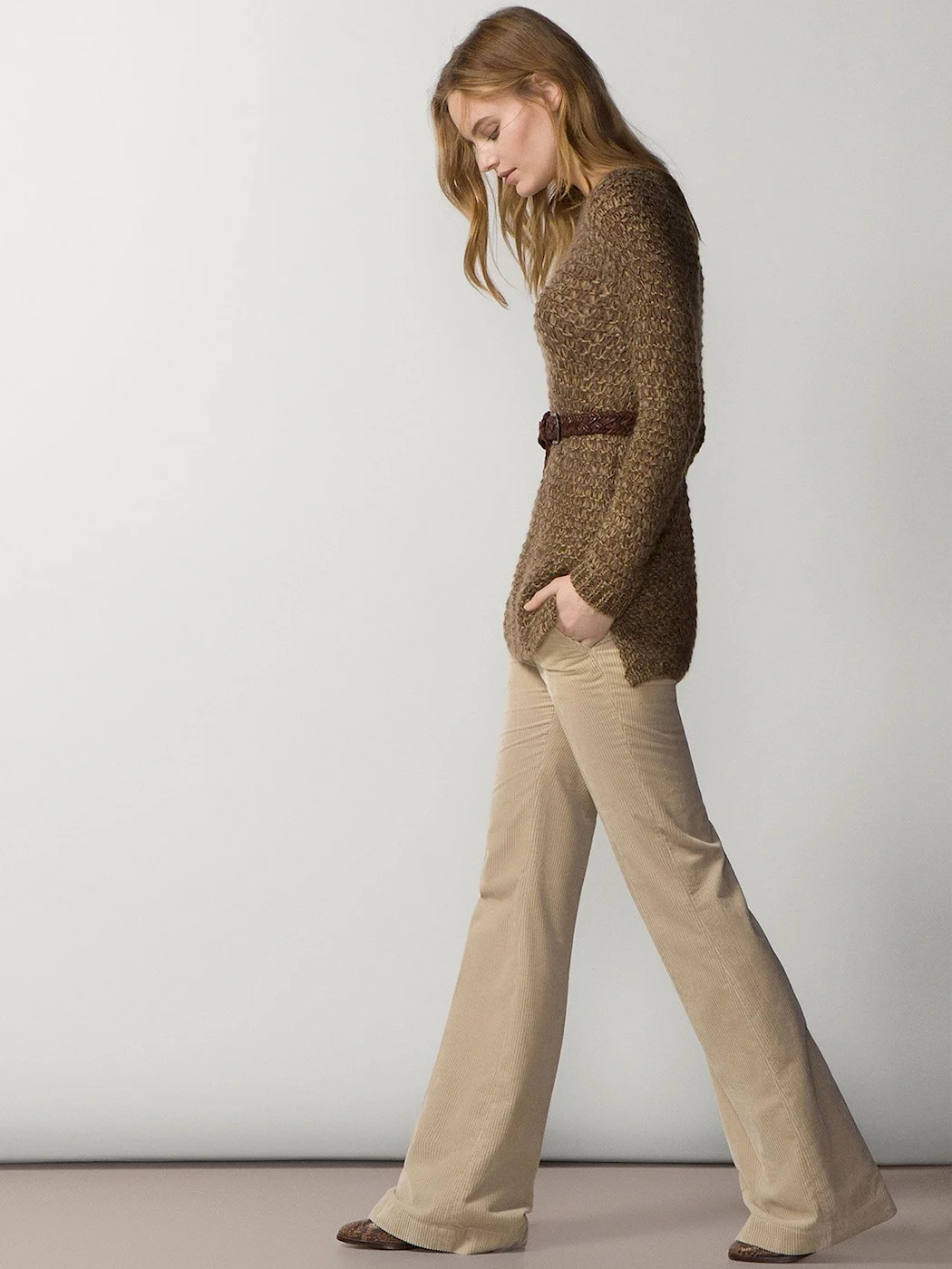 Вельветовые брюки massimo Dutti