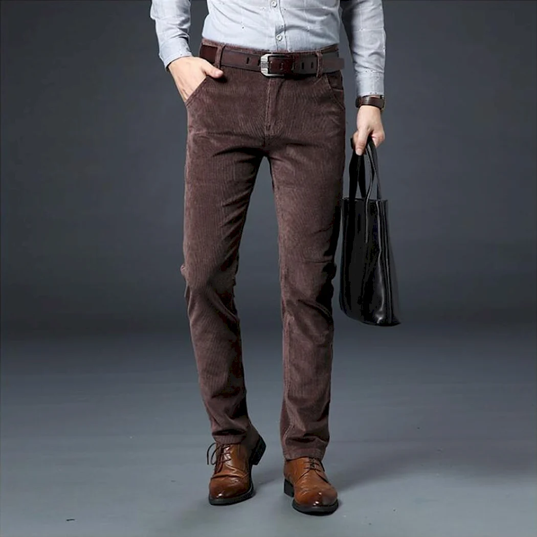 Вельветовые брюки мужские New Fit