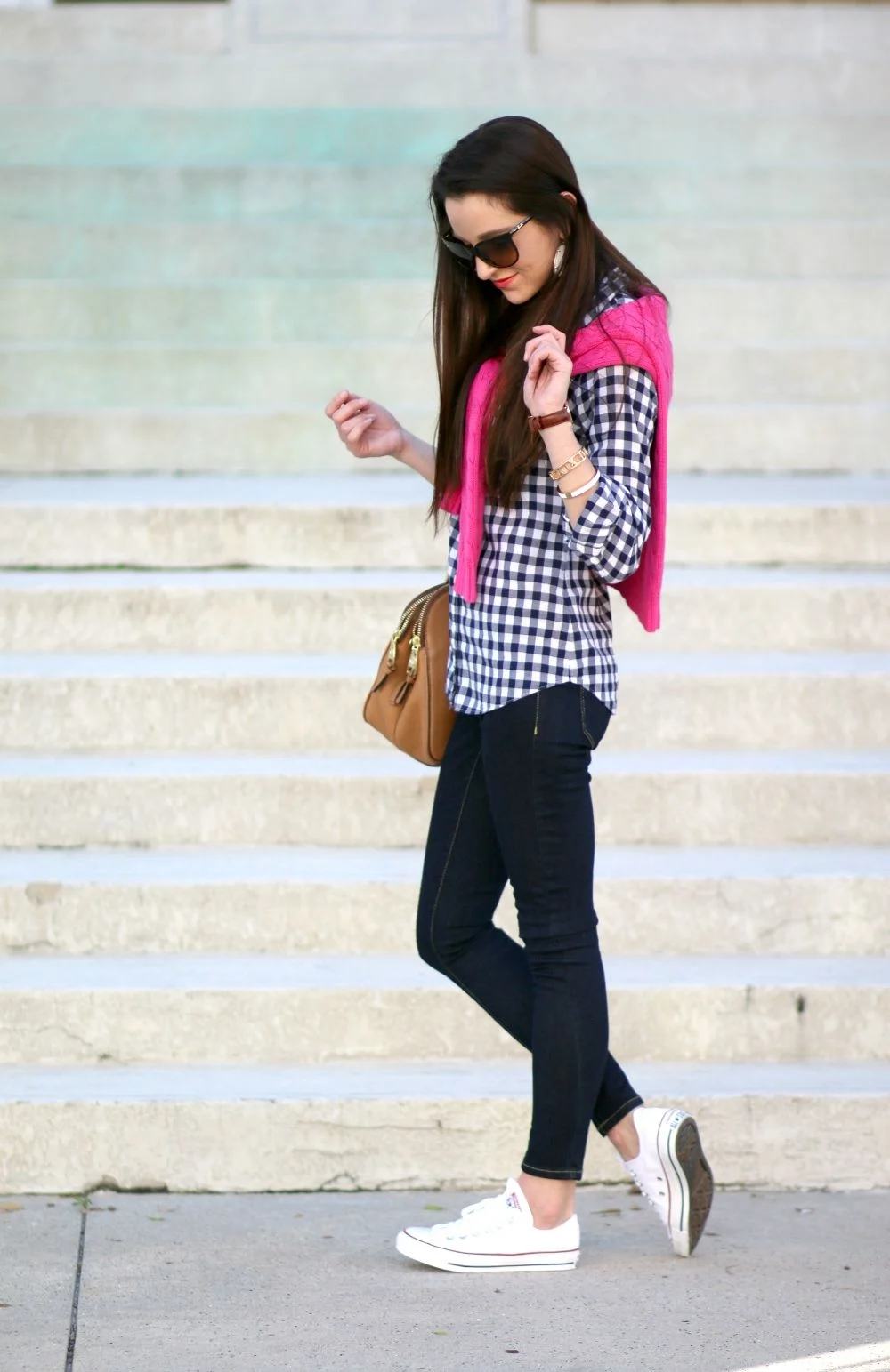 White Converse outfit