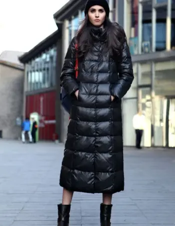 Женское пальто-пуховик Light down Coat Black арт. 4751026