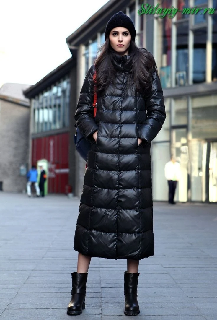 Женское пальто-пуховик Light down Coat Black арт. 4751026